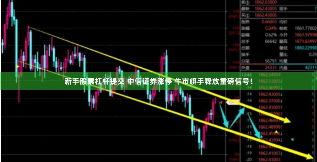 新手股票杠杆提交 中信证券涨停 牛市旗手释放重磅信号！
