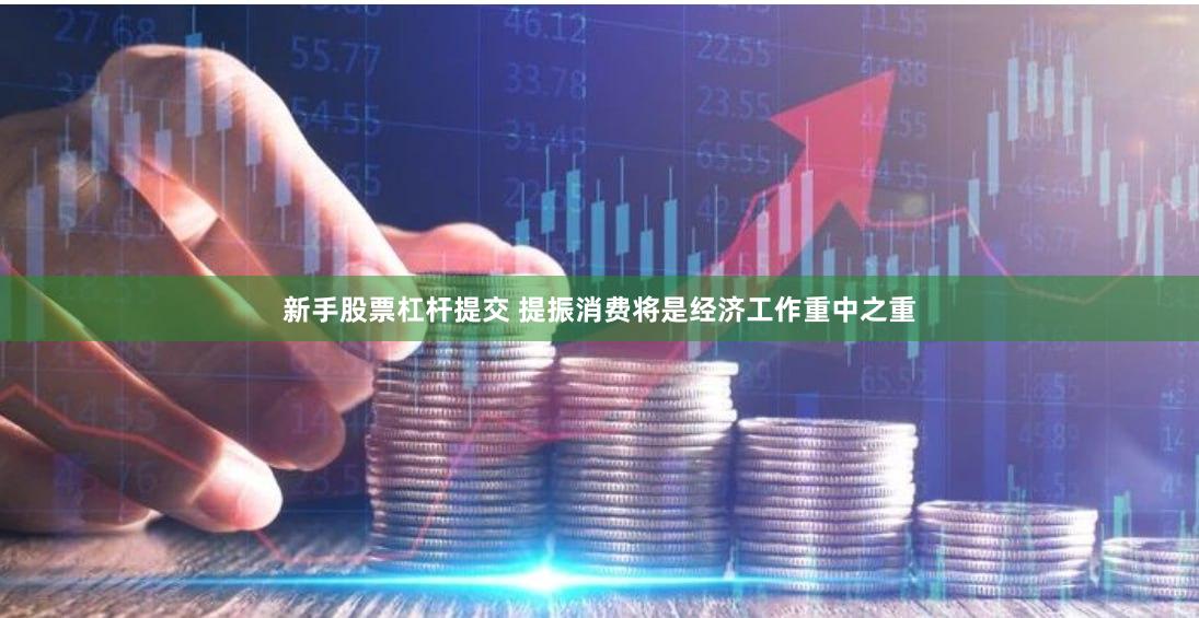 新手股票杠杆提交 提振消费将是经济工作重中之重
