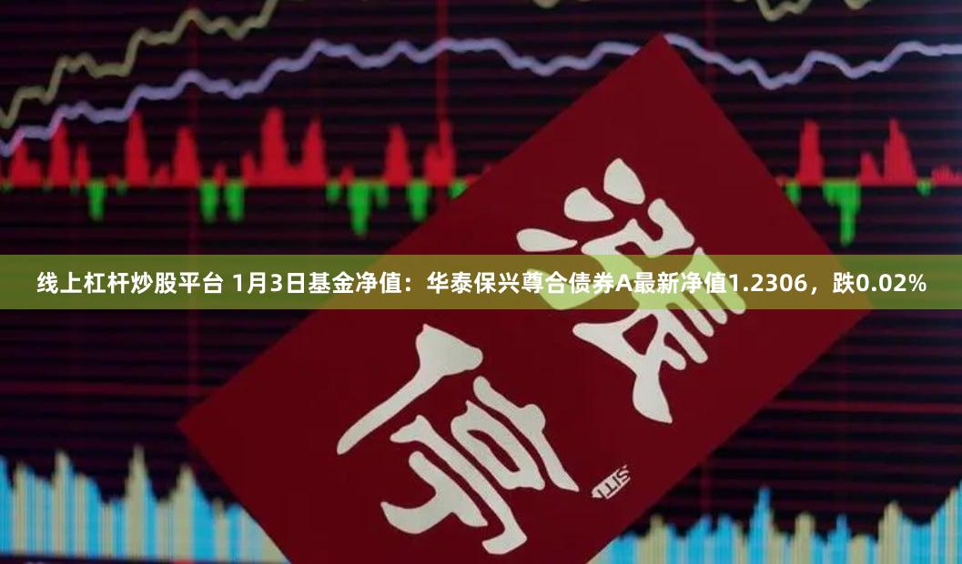 线上杠杆炒股平台 1月3日基金净值：华泰保兴尊合债券A最新净值1.2306，跌0.02%